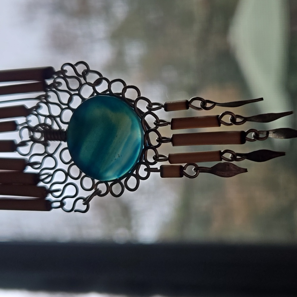 "Wounded"  Necklace, Native American Or Peruvian Inspired